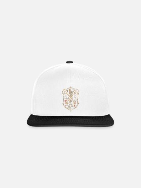 Schlosser Schlüsseldienst - Snapback Cap - Weiß/Schwarz