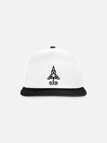 Baum und Natur (Schwarz) - Snapback Cap - Weiß/Schwarz