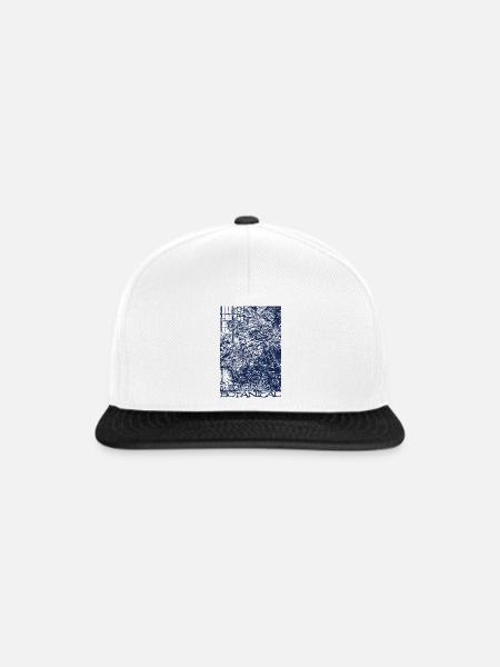 Botanisch - Snapback Cap - Weiß/Schwarz