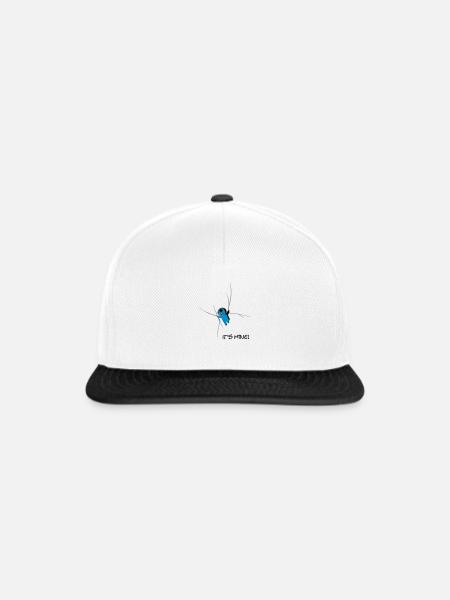it_is_mine - Snapback Cap - Weiß/Schwarz