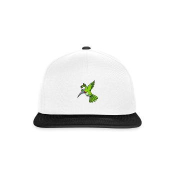 Colibri Comic Animal - Casquette snapback - blanc/noir - Devant