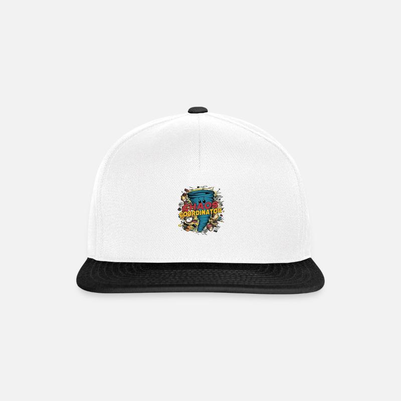 Chaos Coordinator - Snapback Cap - white/black
