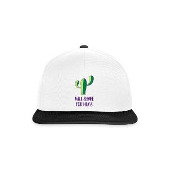 Cactus - Shave - Snapback Cap - white/black - Front