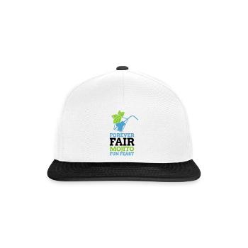 Forever Mojito Feast - Snapback Cap - white/black - Front
