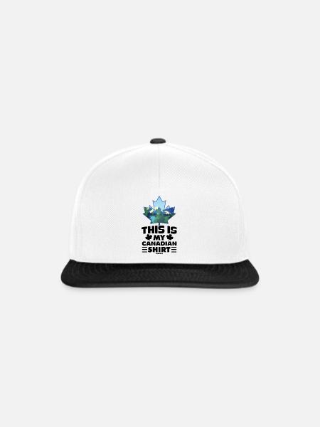 Canada - Snapback Cap - Weiß/Schwarz