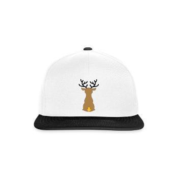 Funny gifts for Christmas - Snapback Cap - white/black - Front