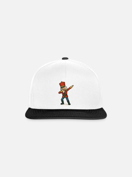 Nussknacker Dabbing Dance - Snapback Cap - Weiß/Schwarz