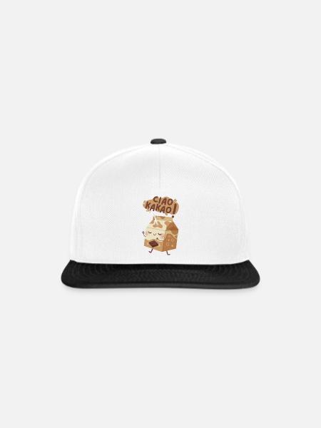 Ciao Kakao Kaba Milchkarton - Snapback Cap - Weiß/Schwarz