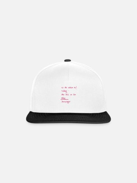 Merz - Snapback Cap - Weiß/Schwarz