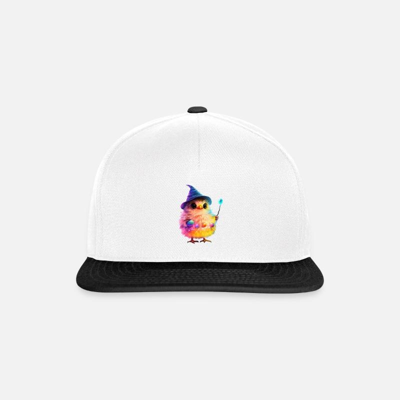 Magic Chick - Snapback Cap - white/black