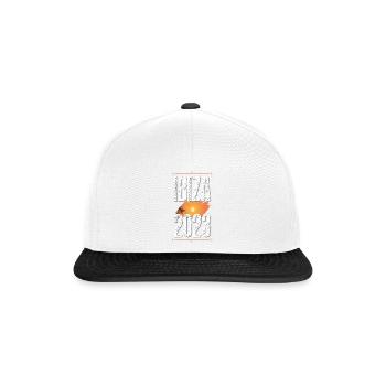 Ibiza 2023 - Snapback Cap - Weiß/Schwarz - Vorne