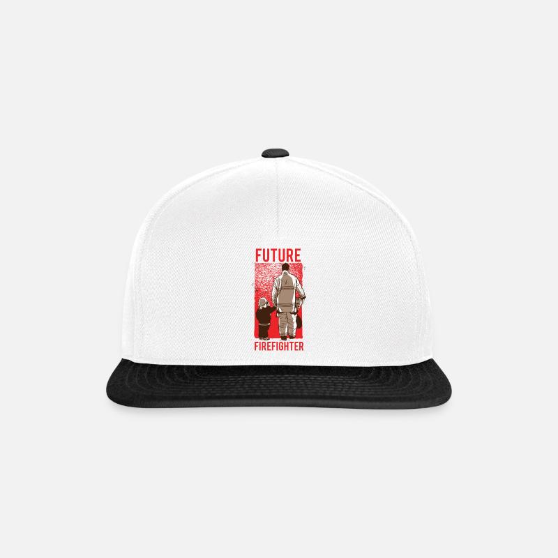 Firefighters women thin red line two - Snapback Cap - white/black