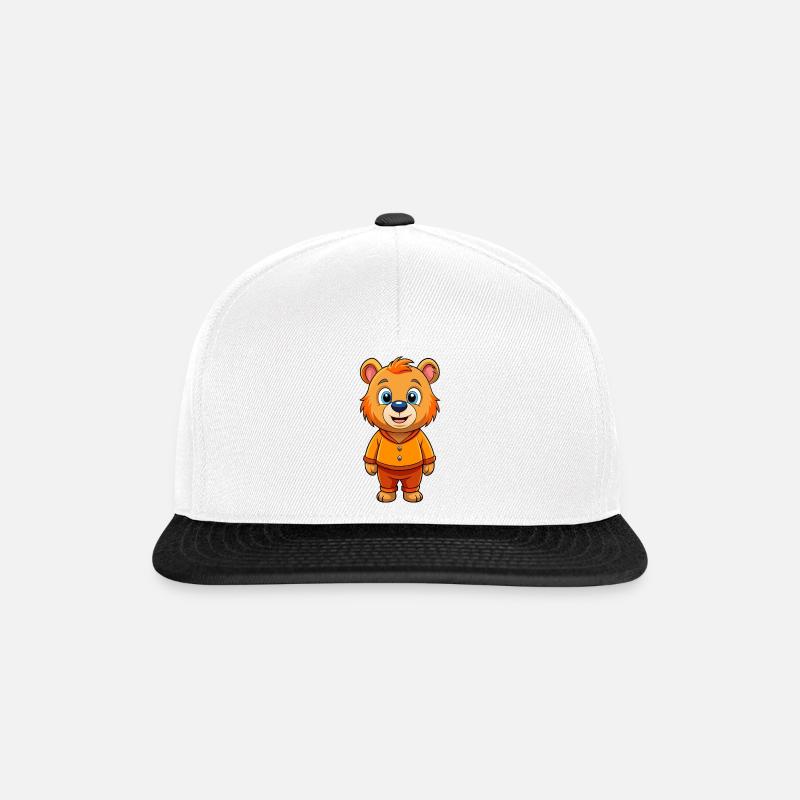 Baby Bear - Snapback Cap - white/black