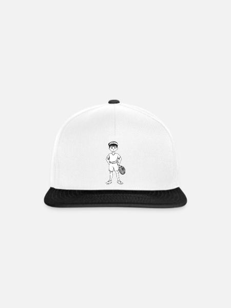 Tennis Tennis Rackets - Snapback Cap - white/black