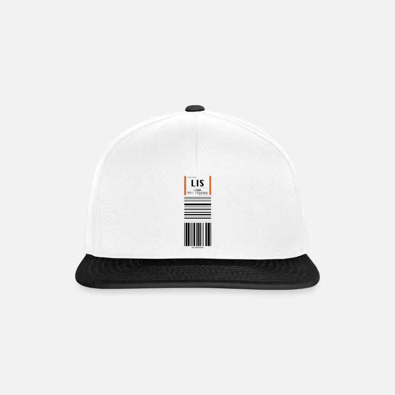Lisboa - LIS - Snapback Cap - white/black