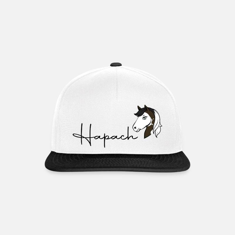 Hapach - Snapback Cap - white/black