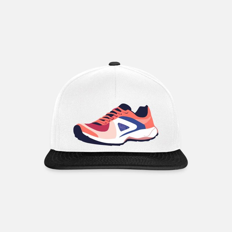 Chaussures de course Running Runners - Casquette snapback - blanc/noir