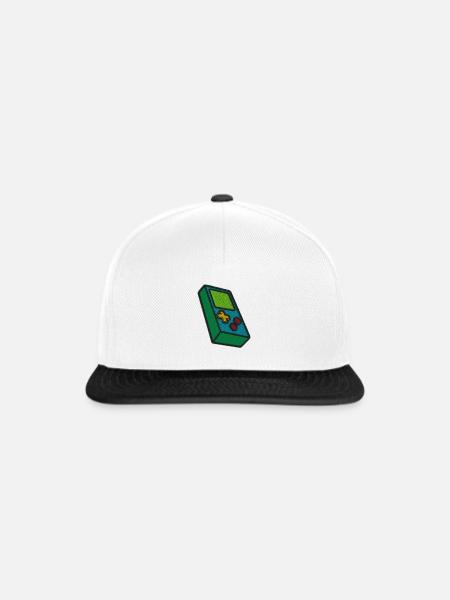 Gaming - Snapback Cap - Weiß/Schwarz