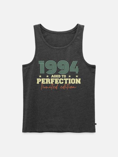 1994 - Men's Premium Organic Tank Top - heather anthracite