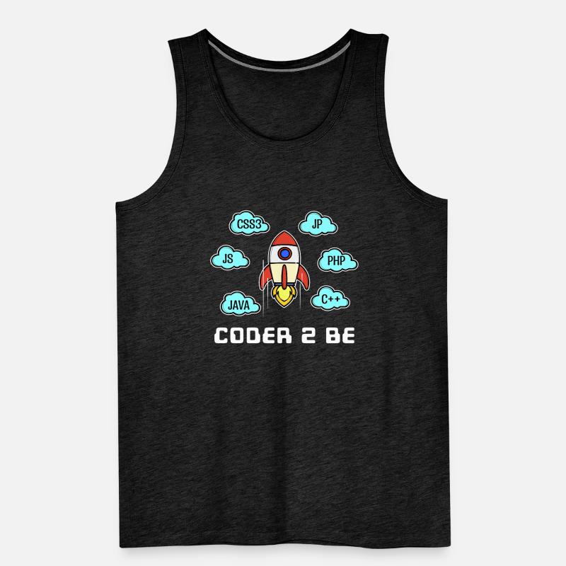 Déclaration du développeur Css Php Java C++ Programmeur Débardeur bio Premium Homme