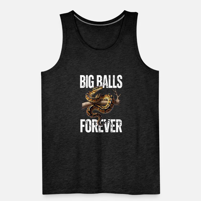 Python roi Serpents Amateurs de terrarium Python Débardeur bio Premium Homme