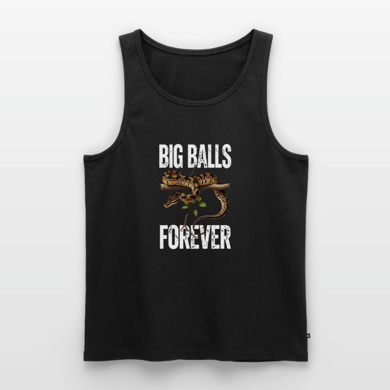 Kongepython Slanger Elsker Terrarium Python Herre Premium økologisk tanktop