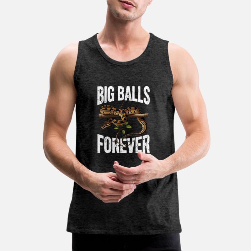 King Python Snakes Lover Terrarium Python Men's Premium Organic Tank Top