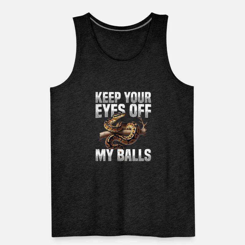 Python roi Serpents Amateurs de terrarium Python Débardeur bio Premium Homme