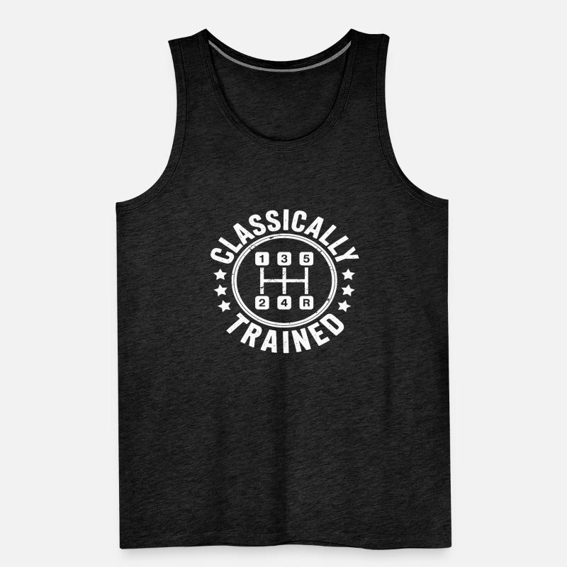Classically Trained Auto Manual Transmission Men's Premium Organic Tank Top