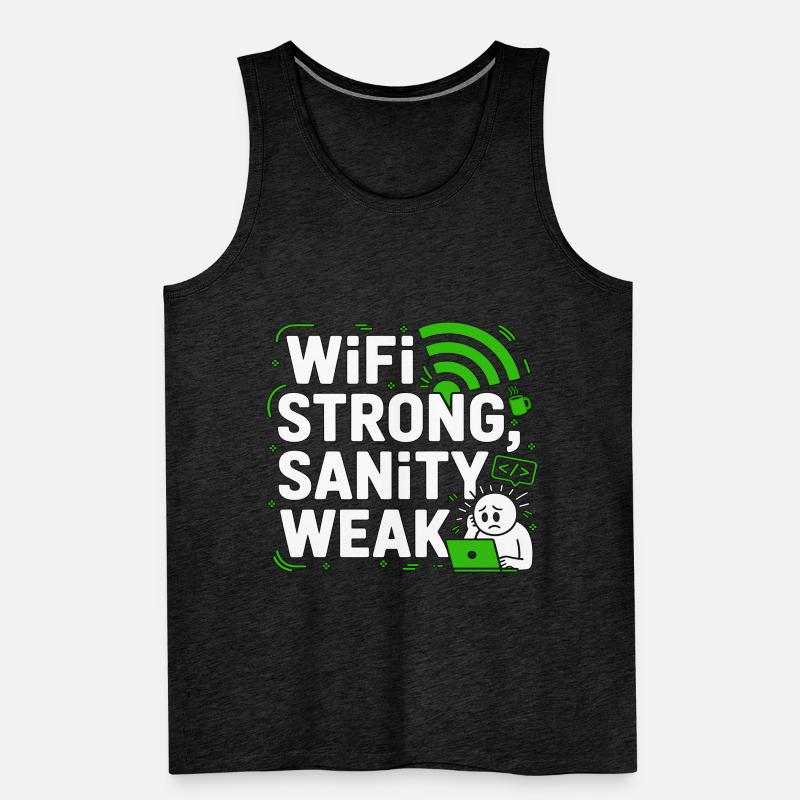 Remote Developer WiFi Strong Software Engineering Männer Premium Bio Tank Top