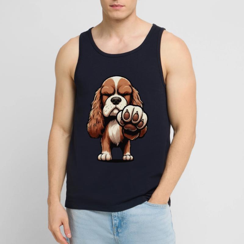 Cocker Spaniel Cocker Chien Cocker Propriétaire de cocker Spaniel Débardeur bio Premium Homme