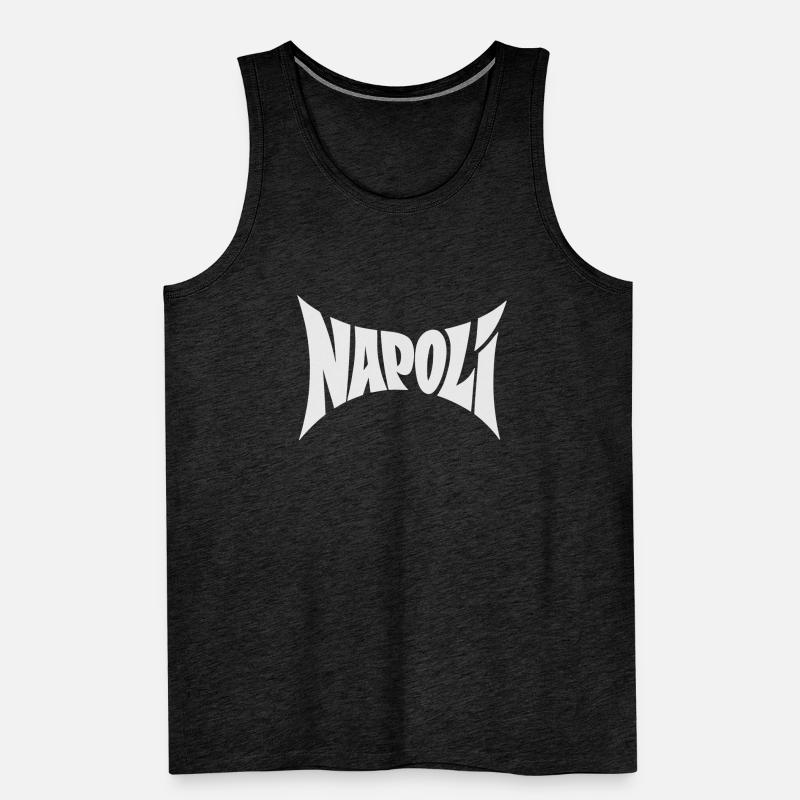 Conception typographique de Naples Débardeur bio Premium Homme