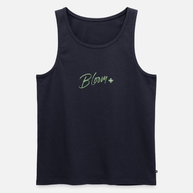 Blühen - Männer Premium Bio Tank Top - Navy