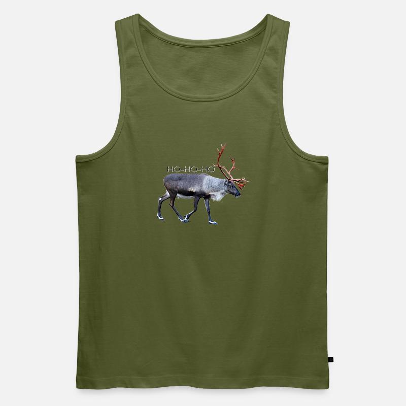 HOHOHO - Männer Premium Bio Tank Top - Khaki