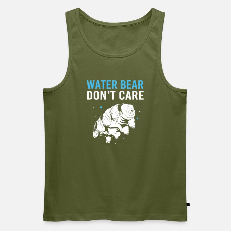 Bärtierchen Tardigrades Wasserbär Tardigrade - Männer Premium Bio Tank Top - Khaki