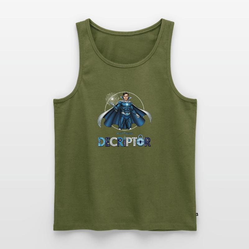 Hero Coder Decryptor Men's Premium Organic Tank Top