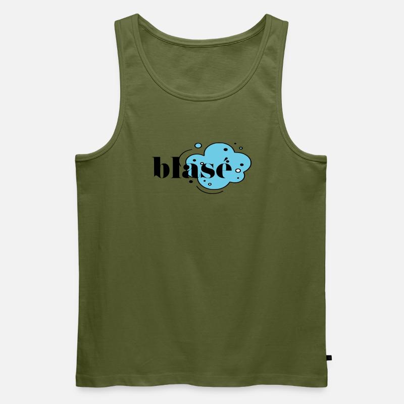 Blasé - Männer Premium Bio Tank Top - Khaki