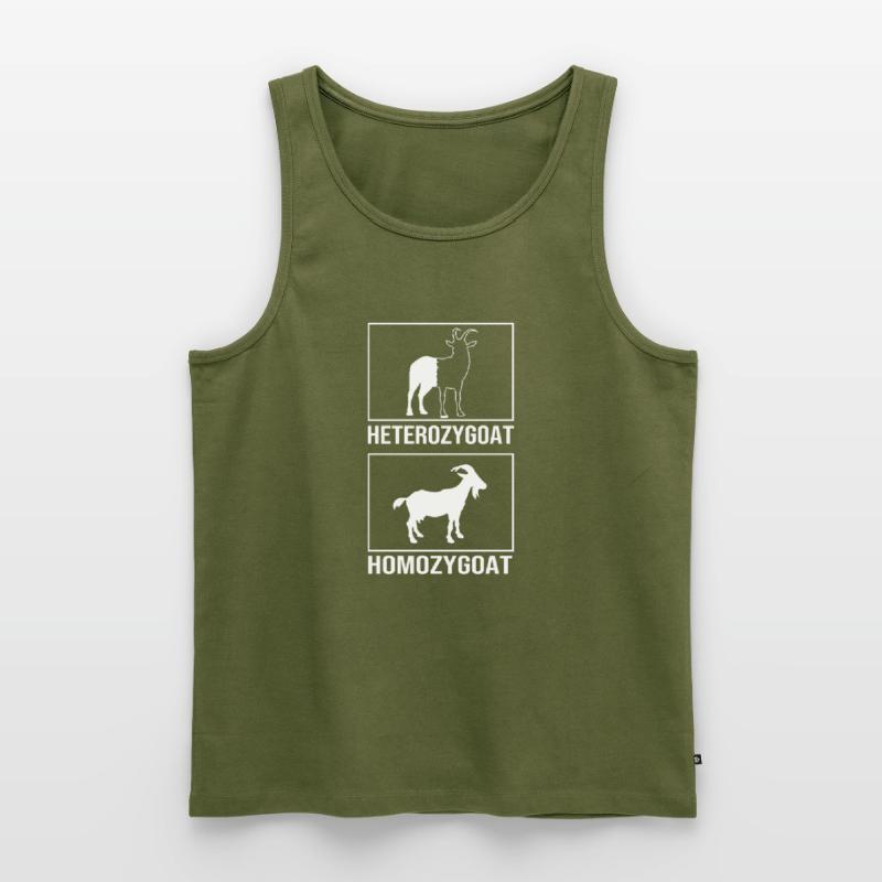Molecule Structural Formula Men's Premium Organic Tank Top
