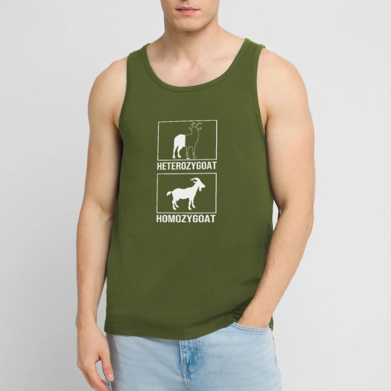 Molecule Structural Formula Men's Premium Organic Tank Top