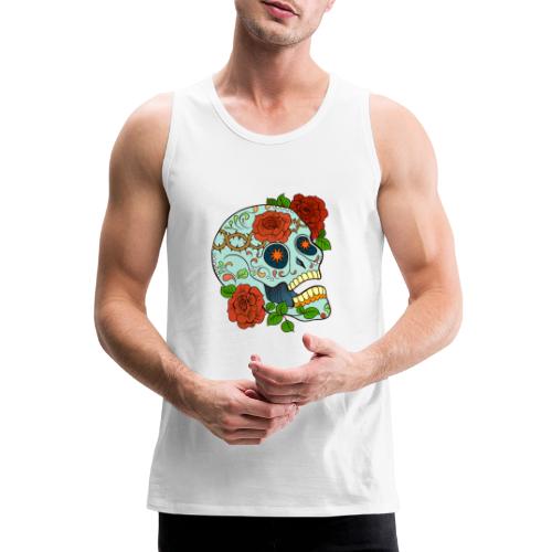 Mexican Skull 5 - Canotta premium da uomo
