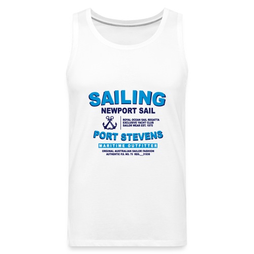 Sailing - Newport Sail - Männer Premium Tank Top