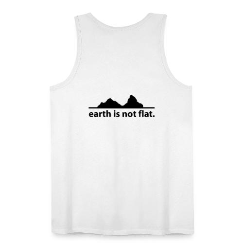 earth is not flat. - Männer Premium Tank Top