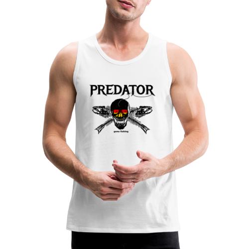 predator fishing / gone fishing - Männer Premium Tank Top
