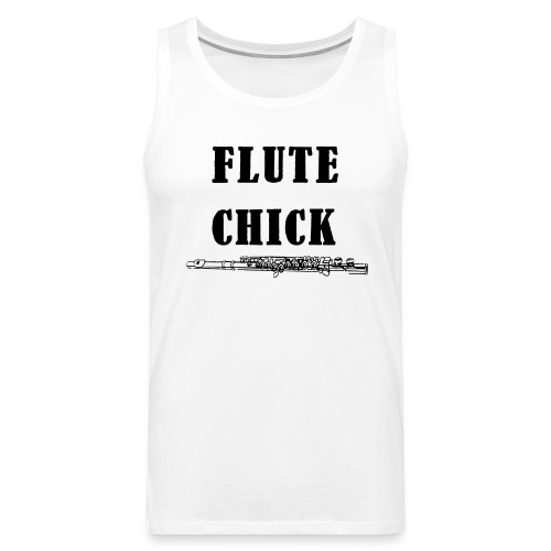 Flute Chick - Men's Premium Tank Top