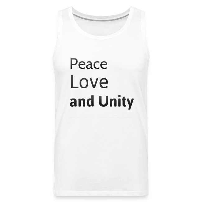peace love and unity