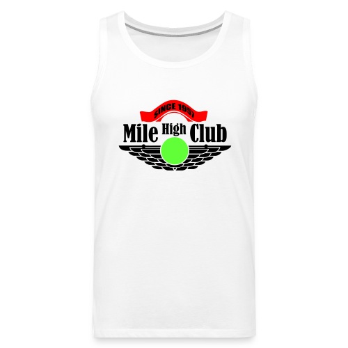 mile high club - Mannen Premium tank top