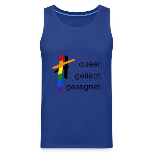 queer.geliebt.gesegnet - Männer Premium Tank Top