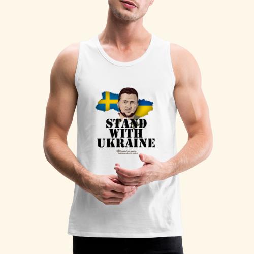 Ukraine Schweden - Männer Premium Tank Top