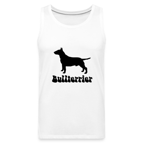Bullterrier Logo - Männer Premium Tank Top
