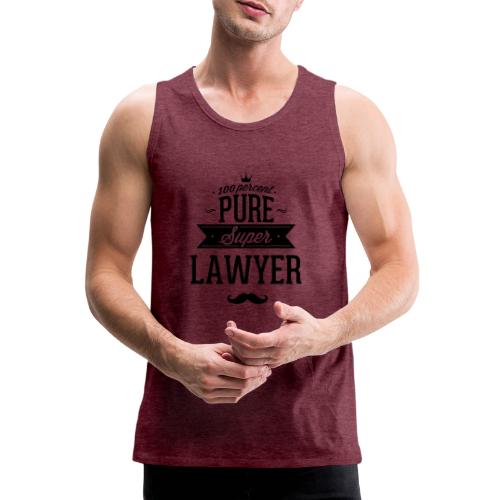 100 Prozent super Anwalt - Männer Premium Tank Top